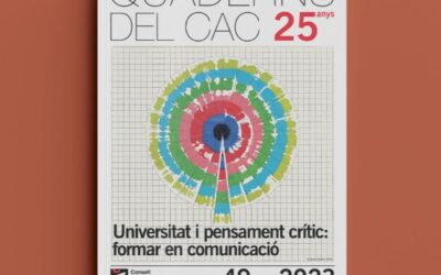 La revista científica Quaderns del CAC cumple 25 años desde su primera edición