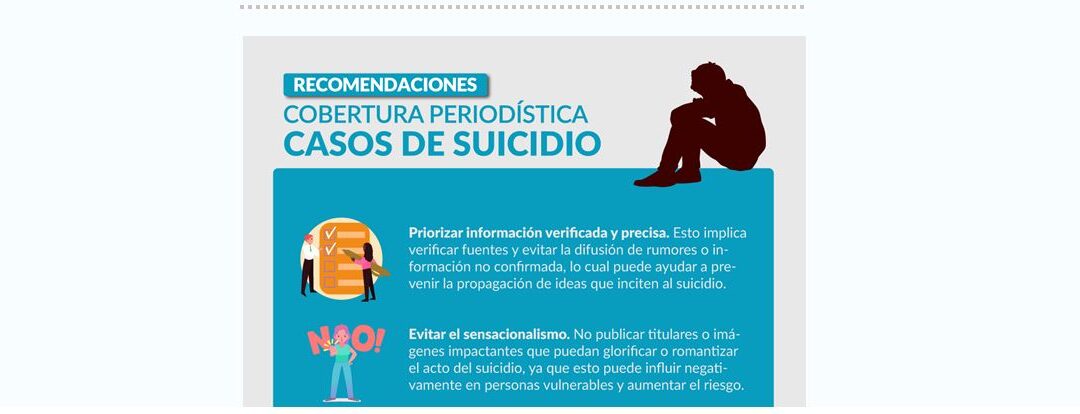 El Concortv del Perú publica sus recomendaciones para la cobertura periodística de los casos de suicidio