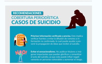 El Concortv del Perú publica sus recomendaciones para la cobertura periodística de los casos de suicidio